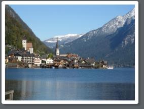 Hallstatt mit Hallstttersee - Weltkulturerbe